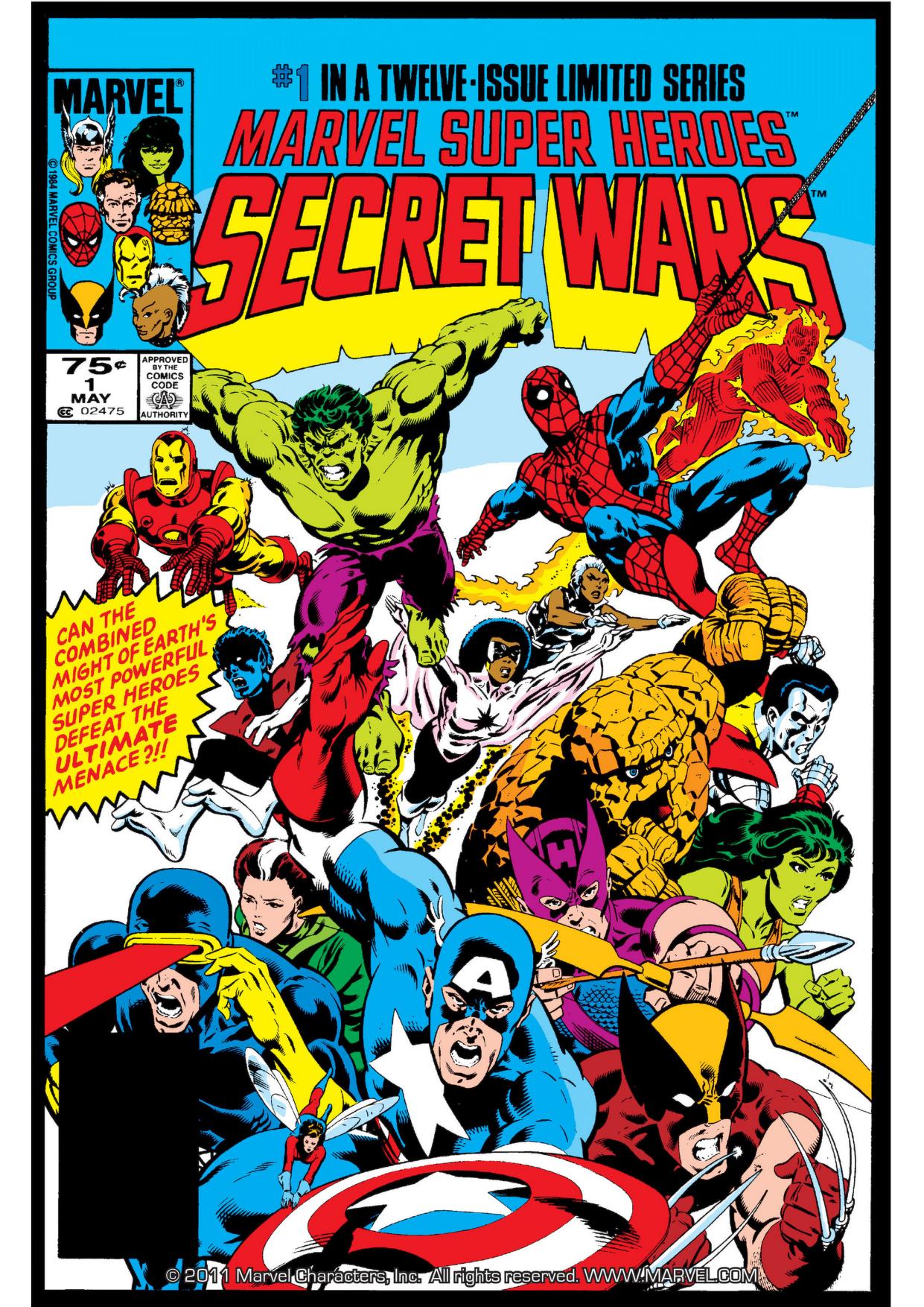 Marvel Super Heroes Secret Wars Issue 1 : Free Download, Borrow, and  Streaming : Internet Archive